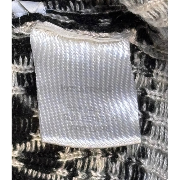 Freshman 1996 Women's Geometric Pattern Knit Dress Small Black White - Picture 6 of 7